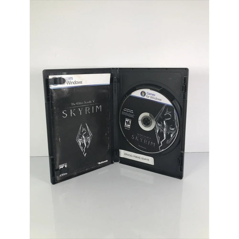 The Elder Scrolls V:Skyrim PC‎ Game Untested Manual Booklet